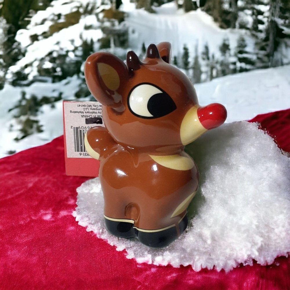 Hallmark Rudolph The Reindeer Christmas Tree Ornament 3" x 4.5"